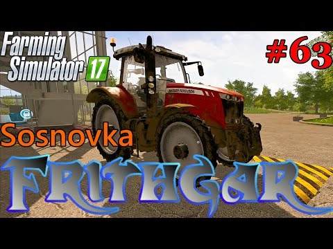 Let's Play Farming Simulator 2017, Sosnovka #63: Row Crop Wheels!