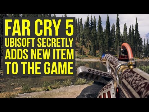 Far Cry 5 News - Ubisoft SECRETLY ADDS NEW ITEM To Shop & Update on Vector (Far Cry 5 Weapons)