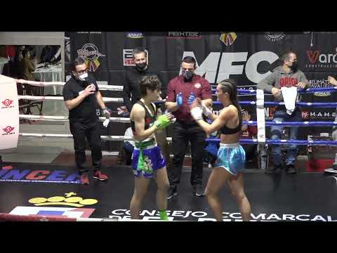 Mejores momentos | Aitzane Martin VS Alicia Sanchez | K1 Amateur -60KG | MFC016 〽️