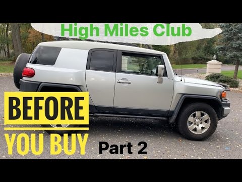 High Mileage TOYOTA FJ Cruiser • Should you buy used?  Is it Worth it? (Part2)