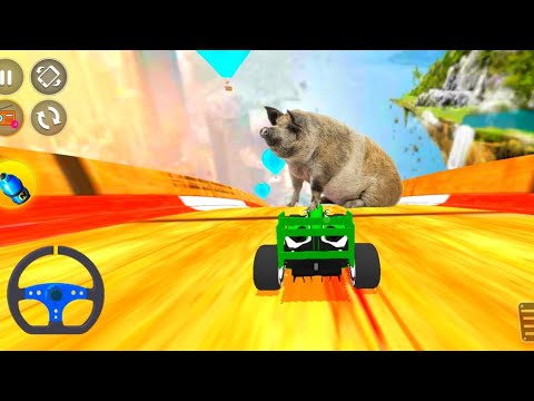 Formula Ramp Car Stunts Gameplay – Impossible Car Stunts – Android ios Games #18
