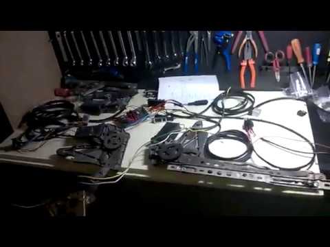 Electric power window wiring W123 280ce