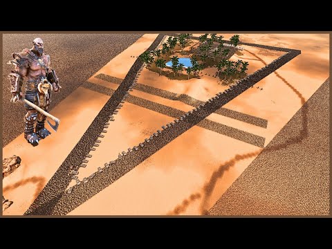 3,000,000 ORCS ARMY vs HUMANITY ARMY DEFENSE FORMATION - Ultimate Epic Battle Simulator 2 | UEBS 2 |