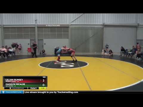 105 Lbs Round 7 (8 Team) - Lillian Rumsey, Pennsylvania Vs Madison Ricalde, Oklahoma 4fa9