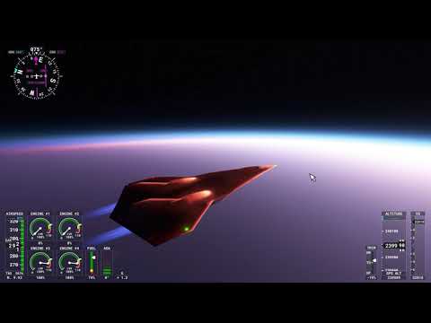 Join Me As I Fly The Darkstar From New York To London Heathrow In Real Time On Flight Simulator 2020