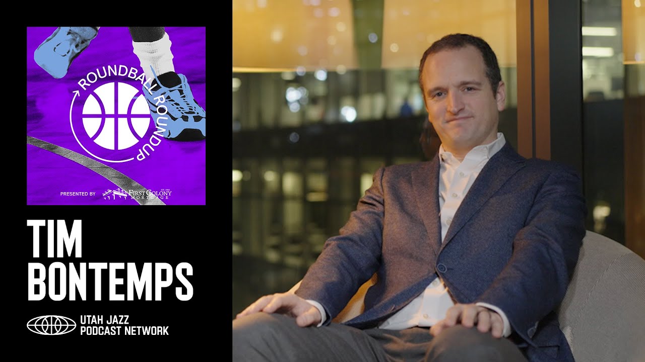 Tim Bontemps joins Roundball Roundup 🎙️ | UTAH JAZZ