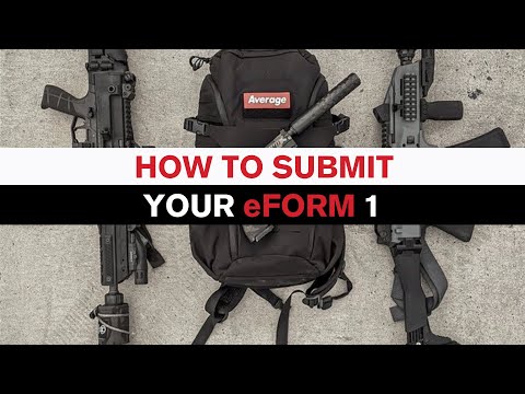 ATF eForm 1 is Live! How to Fill Out an ATF Form 1, ATF Pistol Brace Amnesty How To