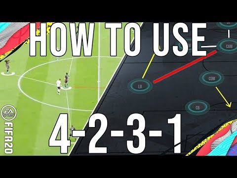 FIFA 20 How To Effectively Use 4231 Post Patch To Get More Wins (Gameplay Examples/Tactics/Analysis)