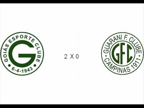GOIÁS 3 X 1 GUARANI CAMPEONATO BRASILEIRO SÉRIE A 2010