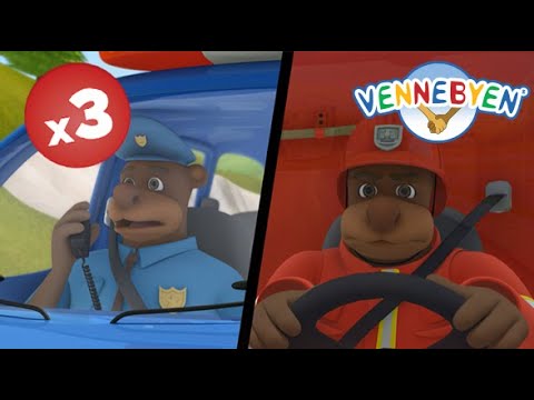 Vennebyen - Bli med oss på utrykning 🚒🚑🚓