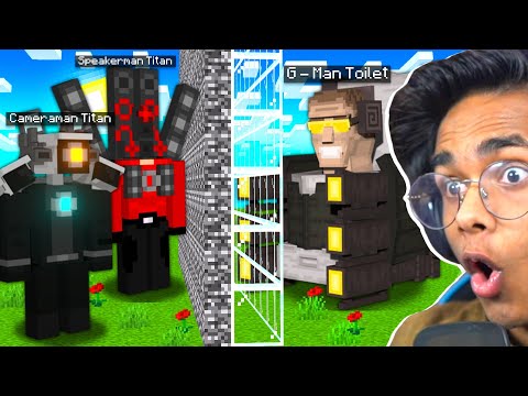 Ultimate Toilet Mob Battle in Minecraft