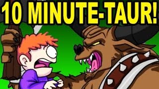 MINI MINOTAUR SONG (Animated Tobuscus Music Video - 10 Minutes)