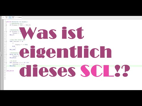 SCL Grundlagen für Anfänger, Zuweisungen und Verzweigungen