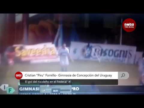 Gol de Cristian "Piru" Fornillo- Gimnasia de Concepción del Uruguay