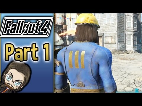Fallout 4 Survival Stream Gameplay - #1 - Let's Play Walkthrough