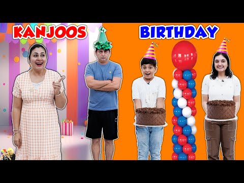KANJOOS BIRTHDAY | Papa Ka Birthday Twin Telepathy Celebration | Aayu and Pihu Show