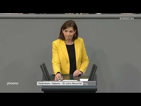 Katrin Göring Eckardt (Grüne) zu "30 Jahre Mauerfall" am 08.11.19
