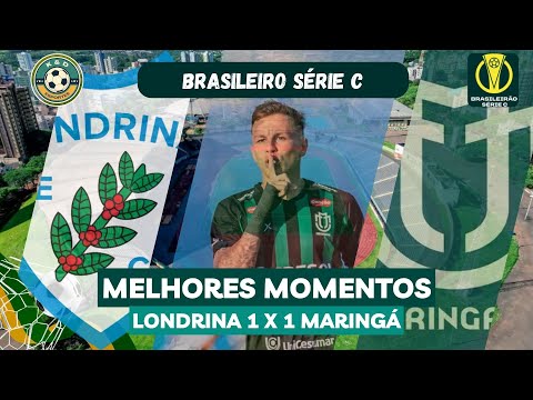 Londrina 1x1 Maringá | MELHORES MOMENTOS | Brasileiro Série C - Rodada 03 | 26/04/2025 - 17h