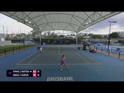 Nanari Katsumi Ya Yi Yang vs Maddison Inglis Destanee Aiava Doubles SF W50 Brisbane 13 November 2025