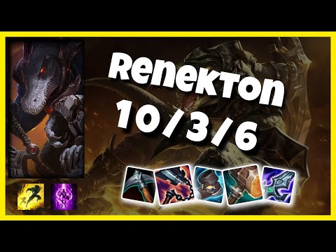 Renekton vs Shen BR Challenger TOP (10/3/6) Gameplay Replay - Patch 10.23