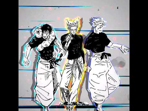 THE GOAT TRIO 🔥 [GOJO\GAROU\TOJI] #onepunchman #jujutsukaisen #anime