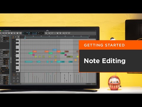 Getting Started: Note Editing in Bitwig Studio