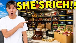 SHE WAS RICH!! I Bought Her Abandoned Storage Unit Full of MONEY!!