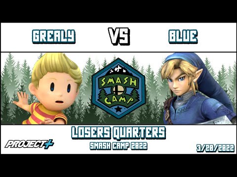 Smash Camp 2022 (Losers Quarters): Blue (Link) vs grealy (Lucas)