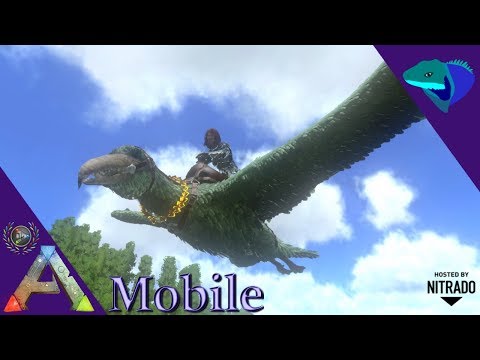 PELAGORNIS TAMING! ALL THE ORGANIC POLYMER! FISHING! ARK: Mobile [S2:E6]