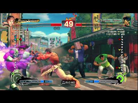 BACH0307 [Ryu] vs. aikata [M. Bison] | PS3 SSF4 Arcade Edition