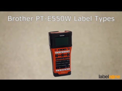 Brother Label Printer PT E550 Hand Held