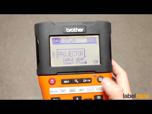 Brother Labeling Machine - Brother PT-D200 Barcode & Label Printer ...