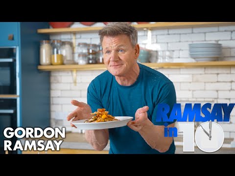 Gordon Ramsay Makes a Pork Dish in UNDER 10 Minutes | Ramsay in 10