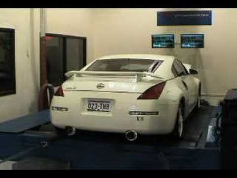 380HP Nissan 350Ztt Dyno Tuning