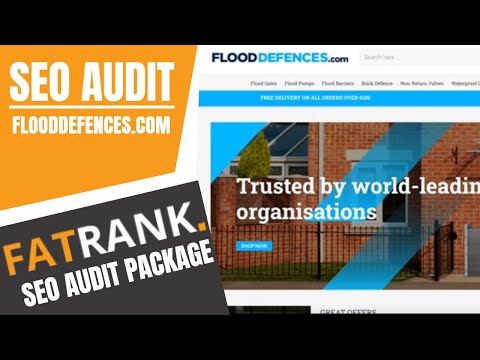 FloodDefences.com SEO Audit | Ways To Improve Your Websites Ranking