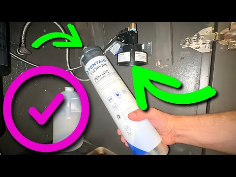 Pentair Everpure PBS-400 Filter Cartridge and Head - The Easiest Water Filter Ever!