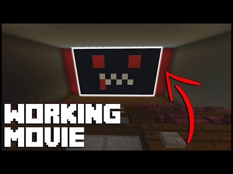 Fed X Gaming - How to Make a Working Movie in Minecraft (Command Block)
