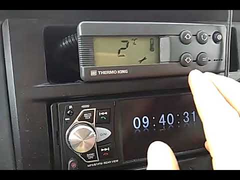 Плановое ТО рефрижератор thermoking v-200max, или как убрать ключик