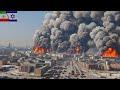 CITIES IN IRAN ARE BURNING! US Boeing B-52s have begun a massive bombing of downtown Tehran!