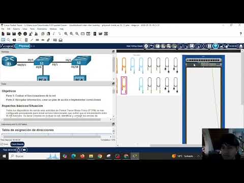 4.4.9 Packet Tracer – Troubleshoot Inter-VLAN Routing – Physical Mode Answers