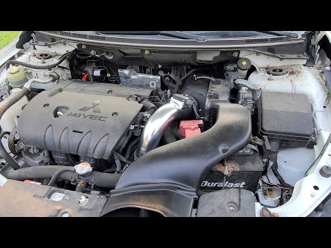 aFe Power Intake + Ralliart Air Duct Install (08+ Lancer)