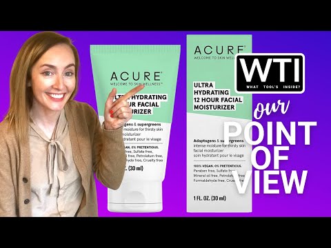 Acure Ultra Hydrating Moisturizer - WTI product video review
