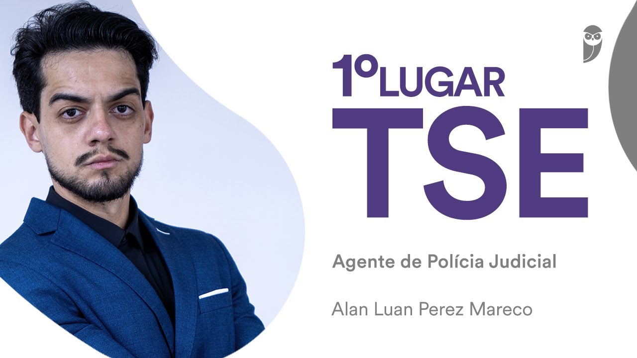 Baile dos Primeiros: Alan Mareco, aprovado em 1º lugar no TSE Unificado - Agente de Polícia