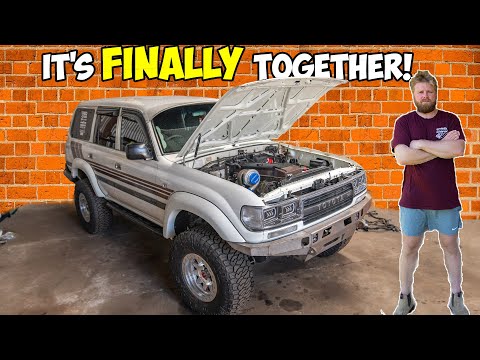 Turbo Barra engine conversion on a Toyota 80 series Land Cruiser