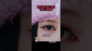 원이 없이 광고 찍은 리센느 멤버들