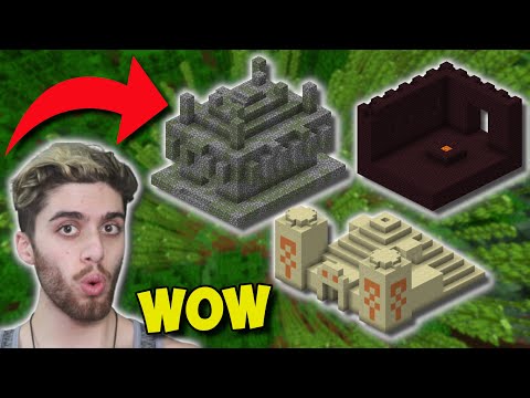 Finding The RAREST STRUCTURES In Minecraft!!! - Minecraft Survival [Ep 229]