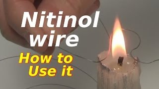 Download lagu Nitinol Wire/Shape Memory Alloy - How to Use it mp3