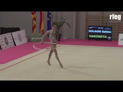 Salma Solaun aro 1ª fase Liga Iberdrola GR Valencia 2021