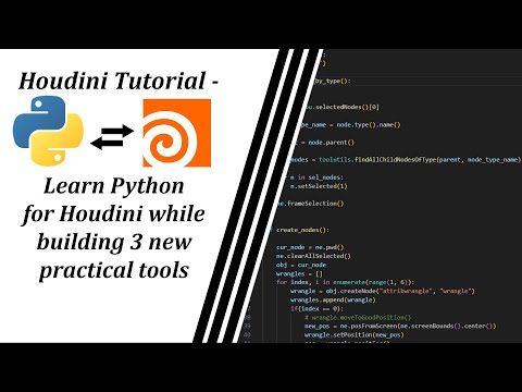 Houdini Python Tutorial Learn Python For Houdini From Scratch While Building 3 Practical Tools
