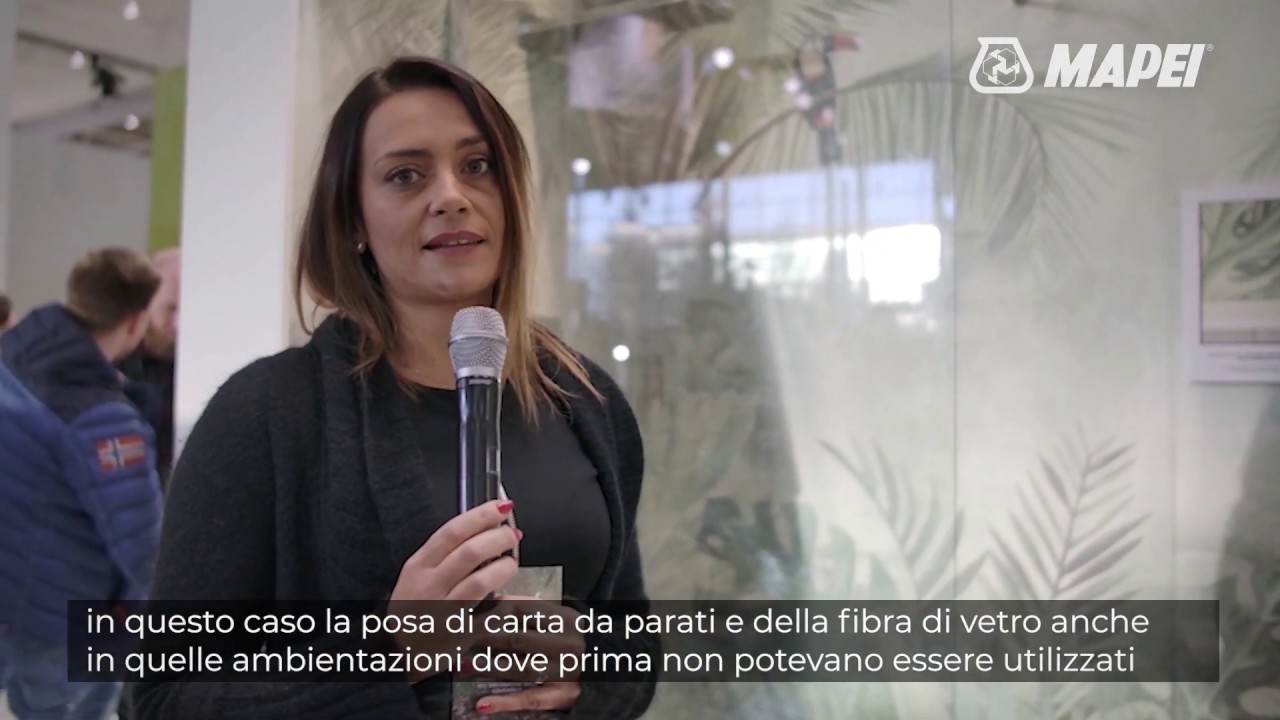 Mapei | Linea Decor per fibra di vetro e carta da parati